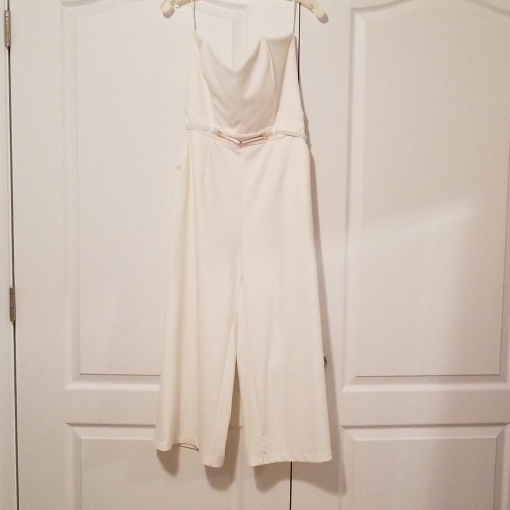 One piece halter romper